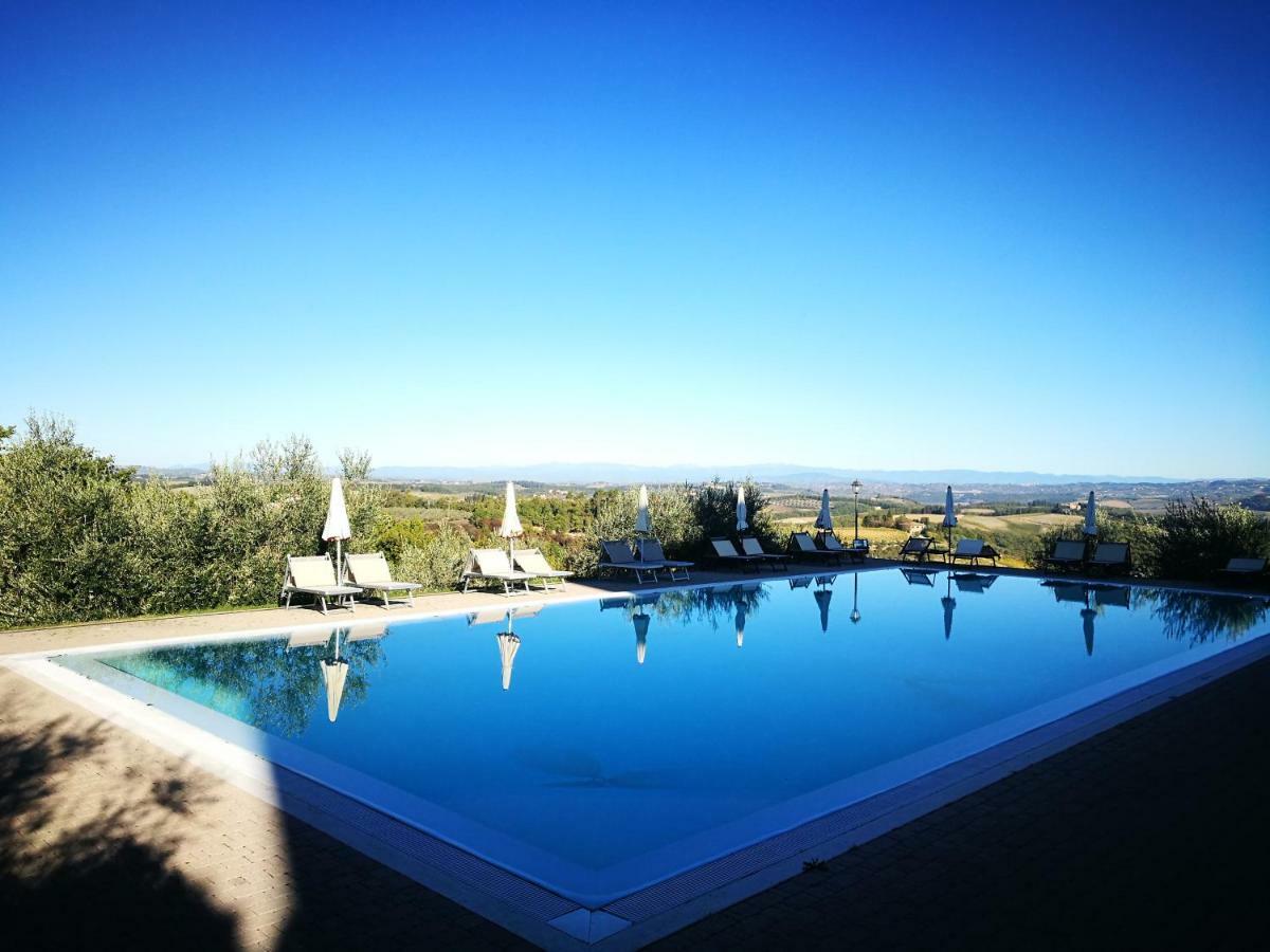 Castello Di Fulignano Soarzio Panoramic Apartment San Gimignano Exterior foto