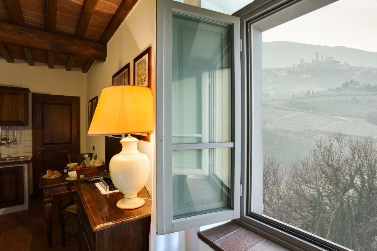 Castello Di Fulignano Soarzio Panoramic Apartment San Gimignano Exterior foto
