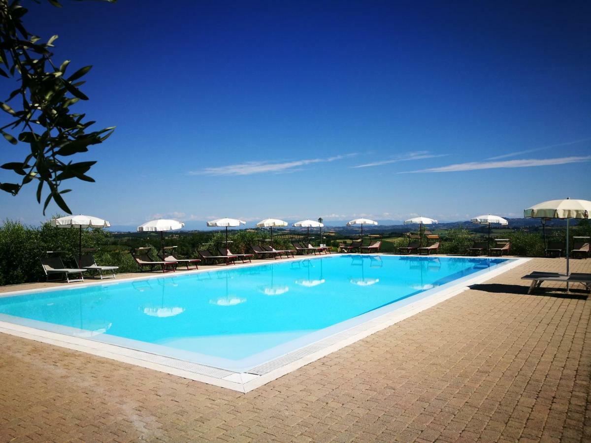 Castello Di Fulignano Soarzio Panoramic Apartment San Gimignano Exterior foto